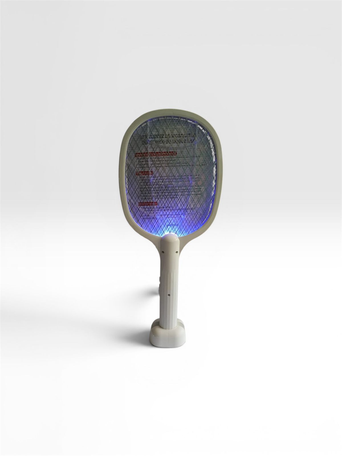 raqueta electrica mata mosquitos 2en1