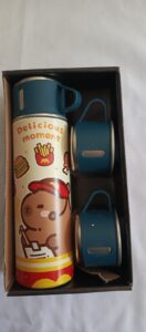 ermo de acero inoxidable +3 tazas
