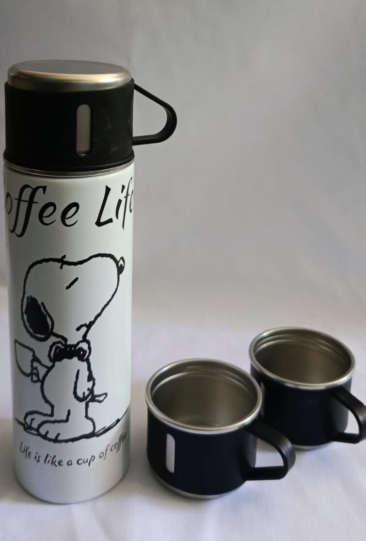 ermo de acero inoxidable +3 tazas