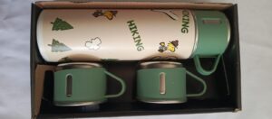 ermo de acero inoxidable +3 tazas