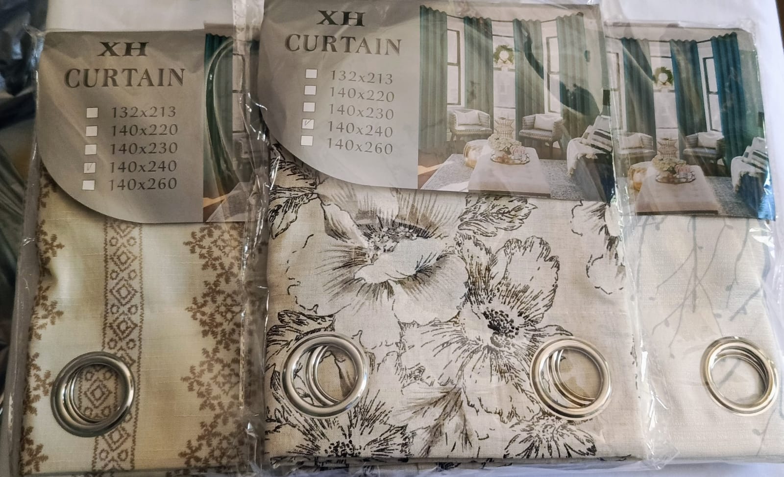 cortina para el hogar